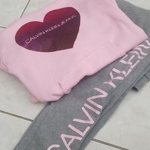 Calvin Klein track suit